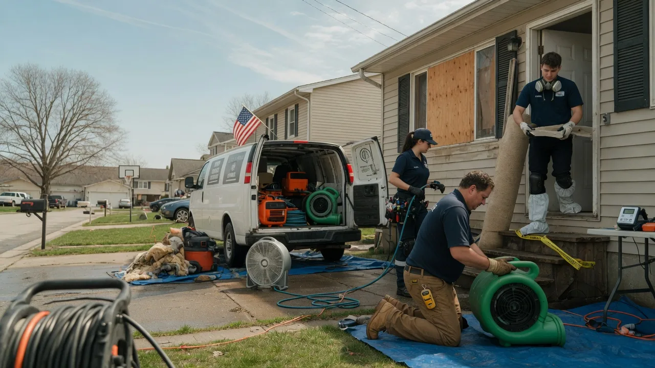 Water Damage Restoration in Bay City, TX near me